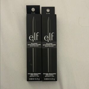 Elf No Budge Retractable Eyeliner - Charcoal set of 2 -0.008 oz
